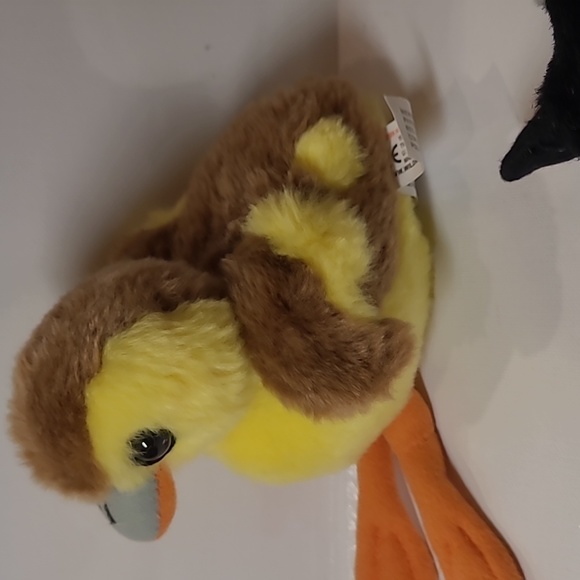 Vintage K&M international plush puppet baby and black and white ducks stuffe… - Picture 7 of 8